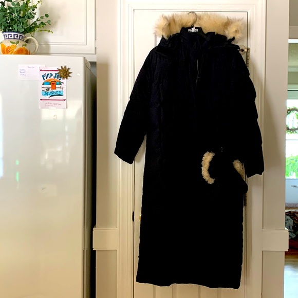 L.L. Bean Jackets & Blazers - LL Bean black long coat